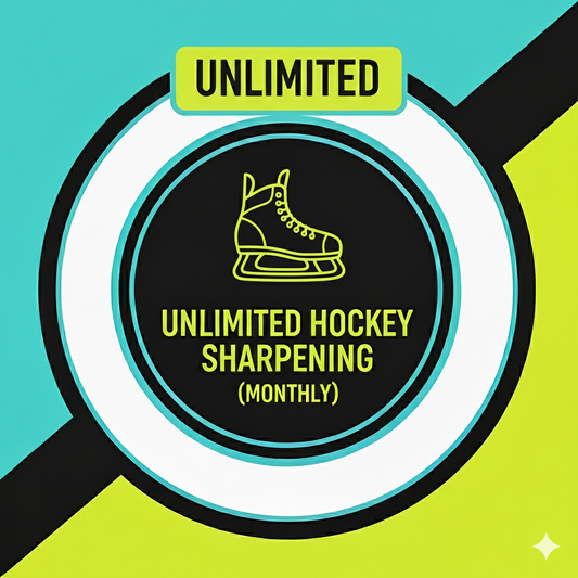Unlimited Hockey Skate Sharpening (Monthly)